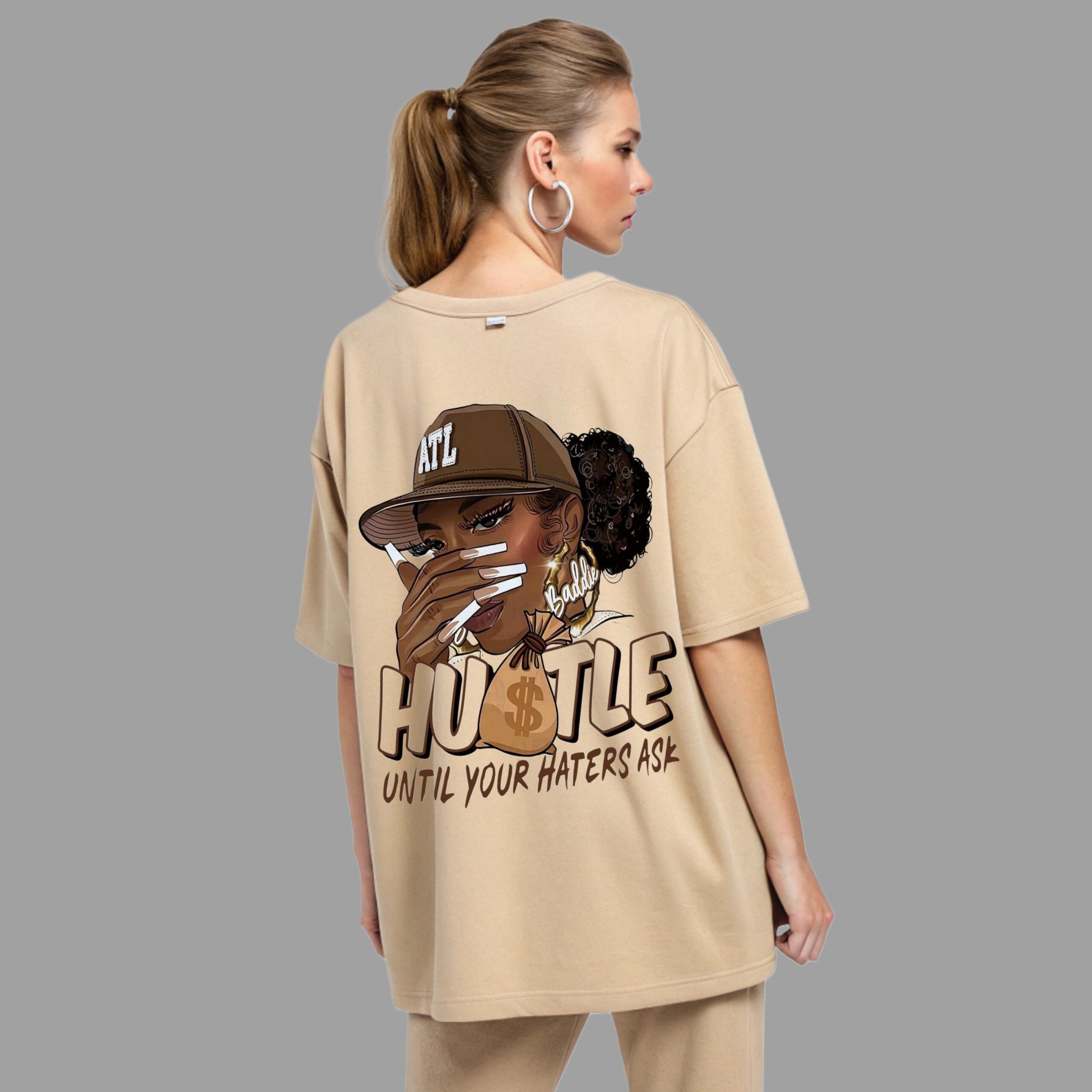HUSTLE BADDIE TEE